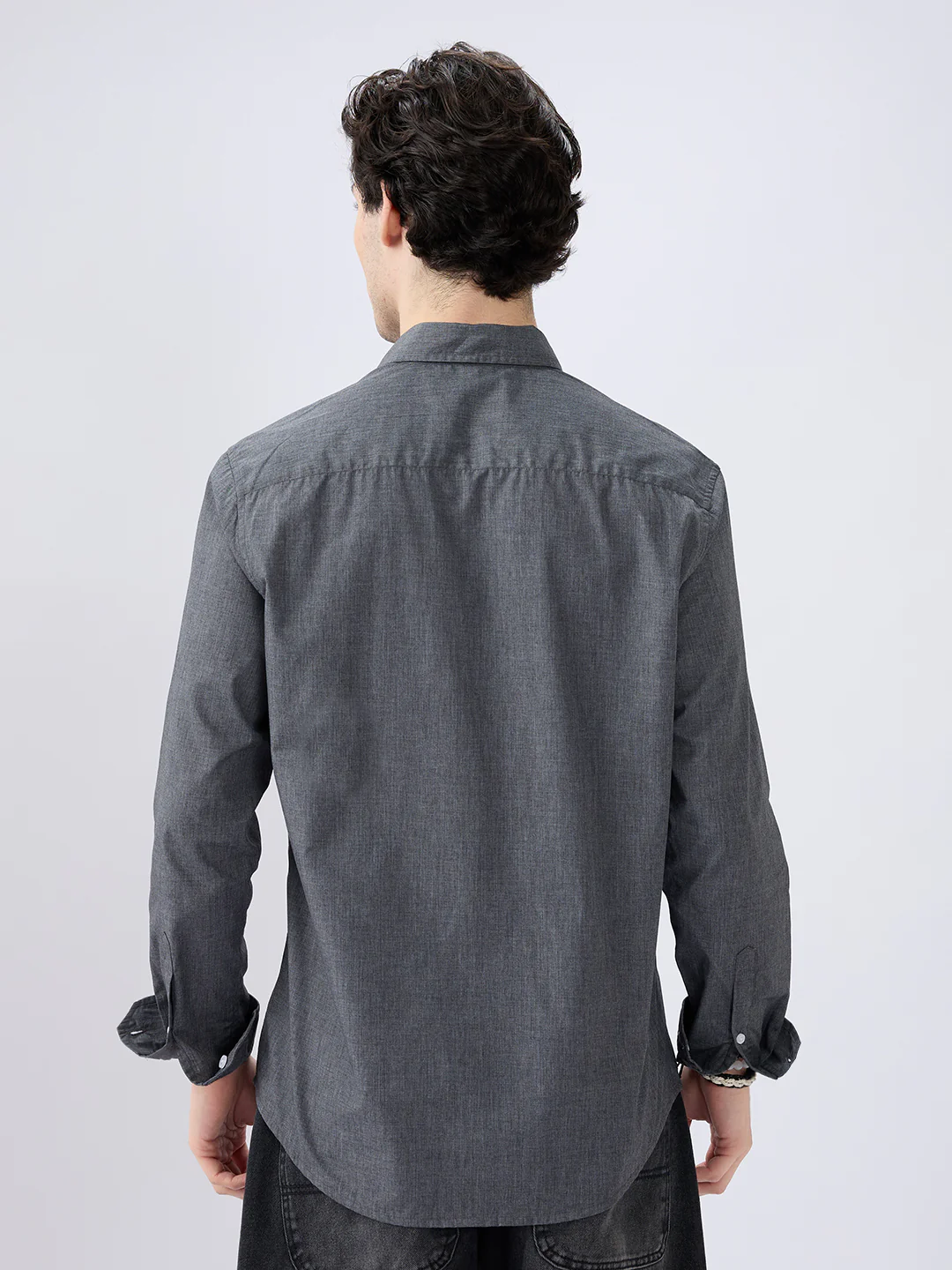 Charcoal Grey Everyday Shirt - Image 7