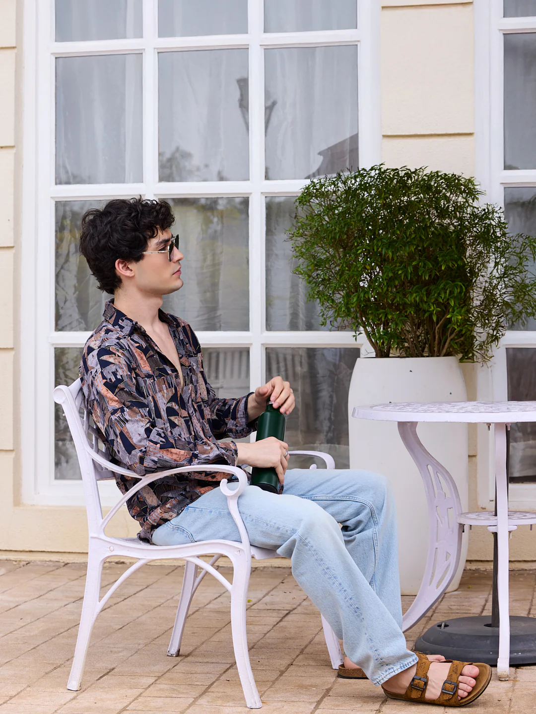 Fusion Hues Foil Printed Shirt - Image 7